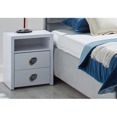 Noptiera Universal, 45 x 40 x 57 cm, Alb