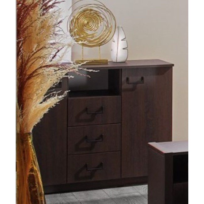 Comoda Rio, 4 sertare, 102 x 80 x 40 cm, Wenge
