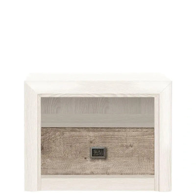 Noptiera Koen, 58,5x40x44,5 cm, Stejar si Pin